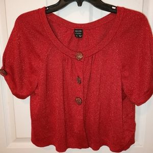 Nicole by Nicole Miller short cardigan XL